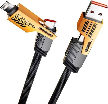Fast Charging Flat Wire Cable Type-C To USB